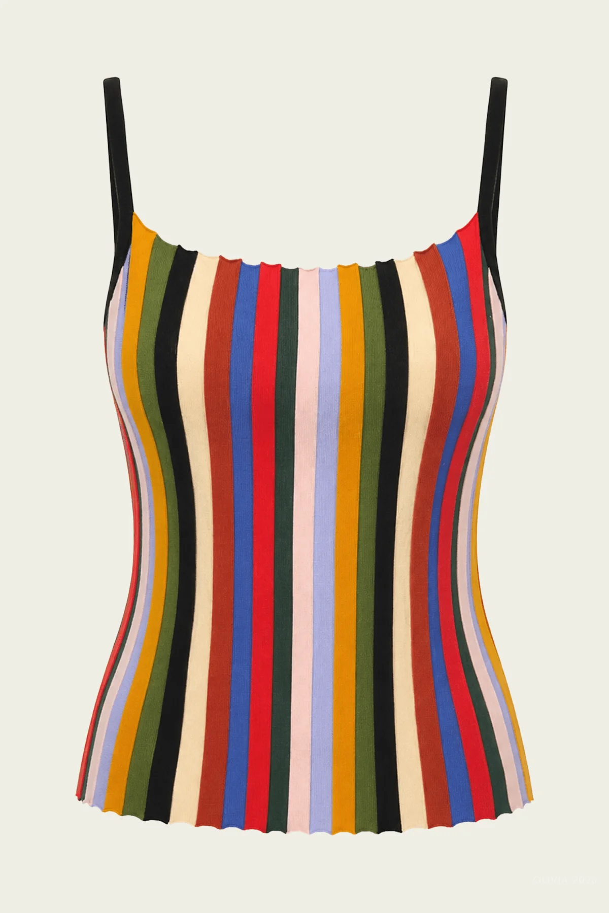 Skye Tank in Artist Stripe