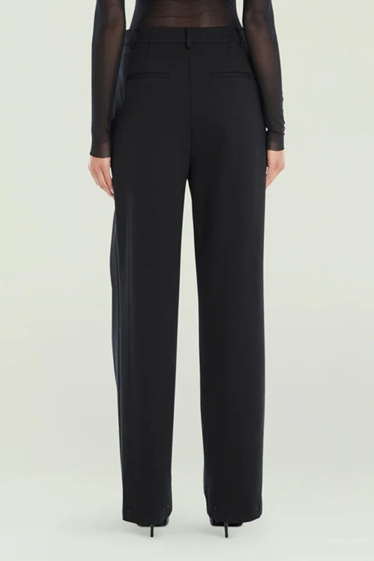 Sonya Pant in Black - Image 2