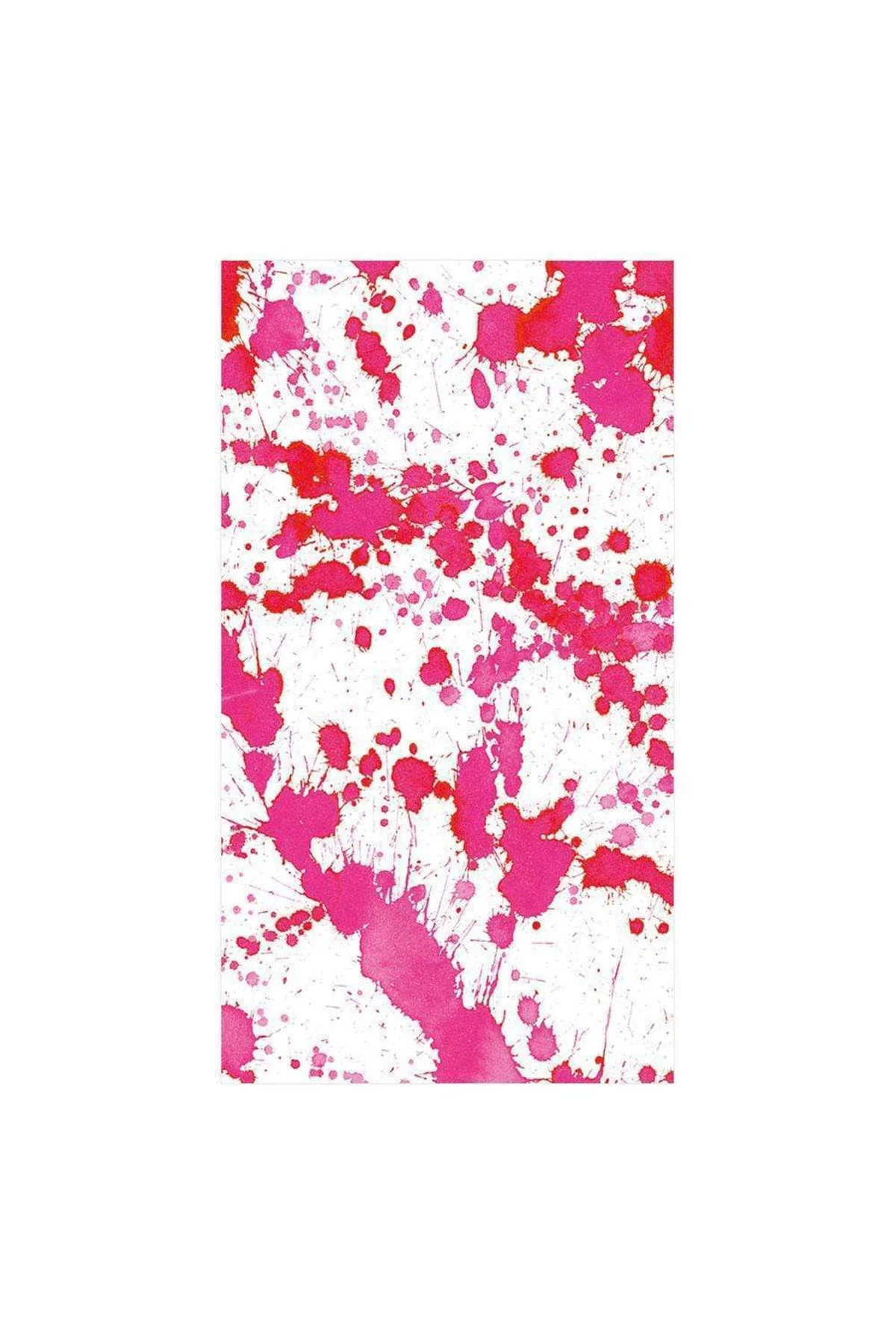 Splatterware Paper Guest Towel Napkins in Pink