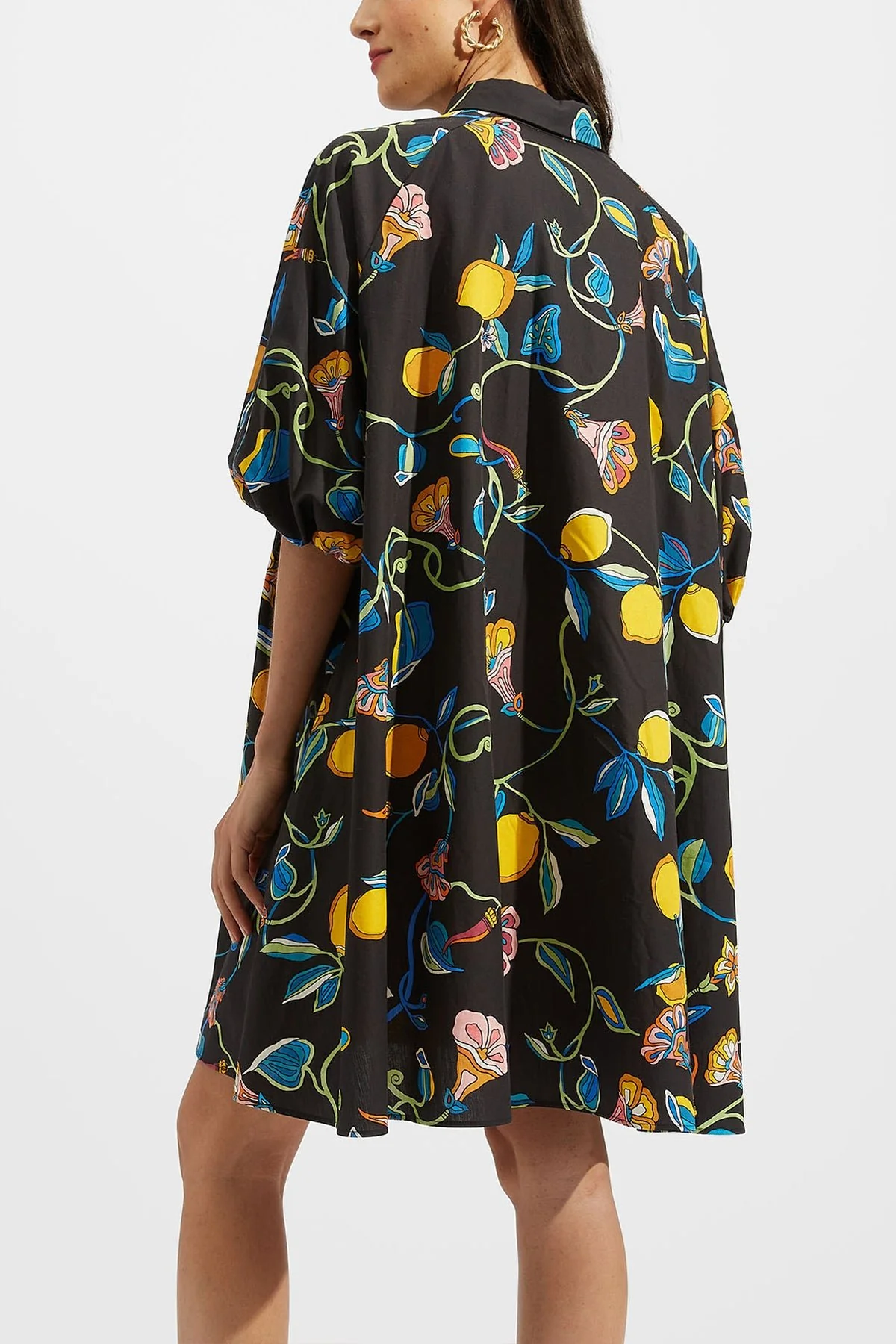 Sunburst Dress in Borboni - Image 3