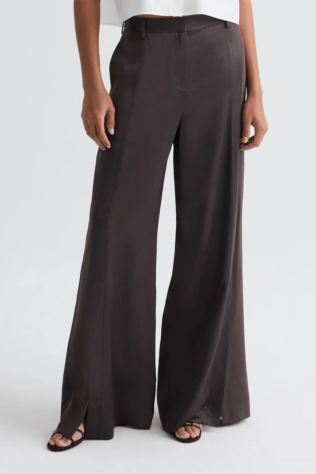 Taite Pant in Chocolate Torte - Image 2