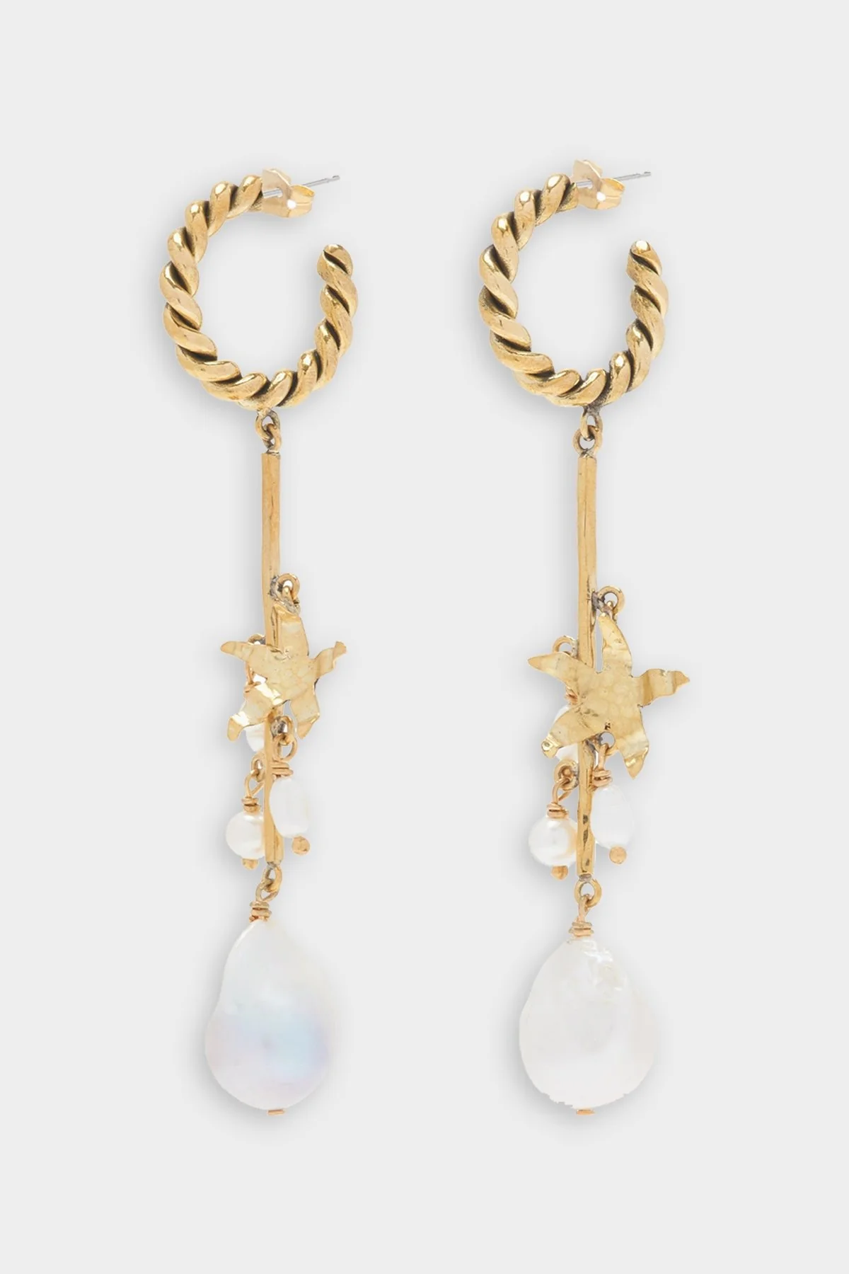 Talassa Earrings in Pearl