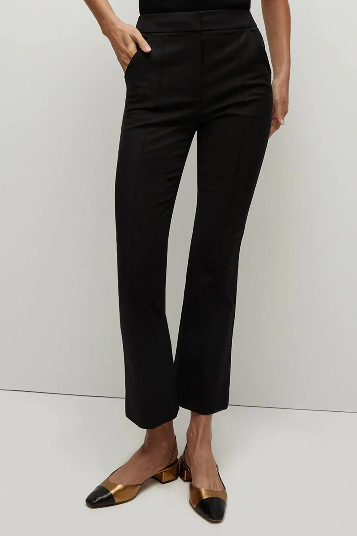 Tani Pant in Black - Image 2