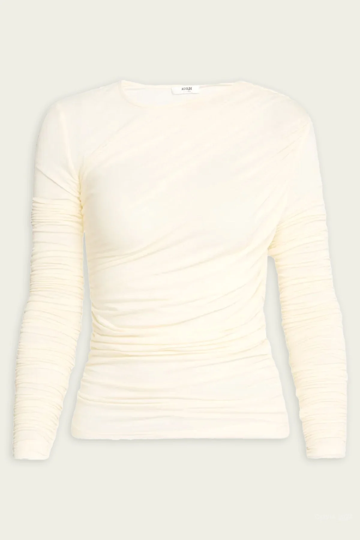 Tania Twist Tee in OatMilk