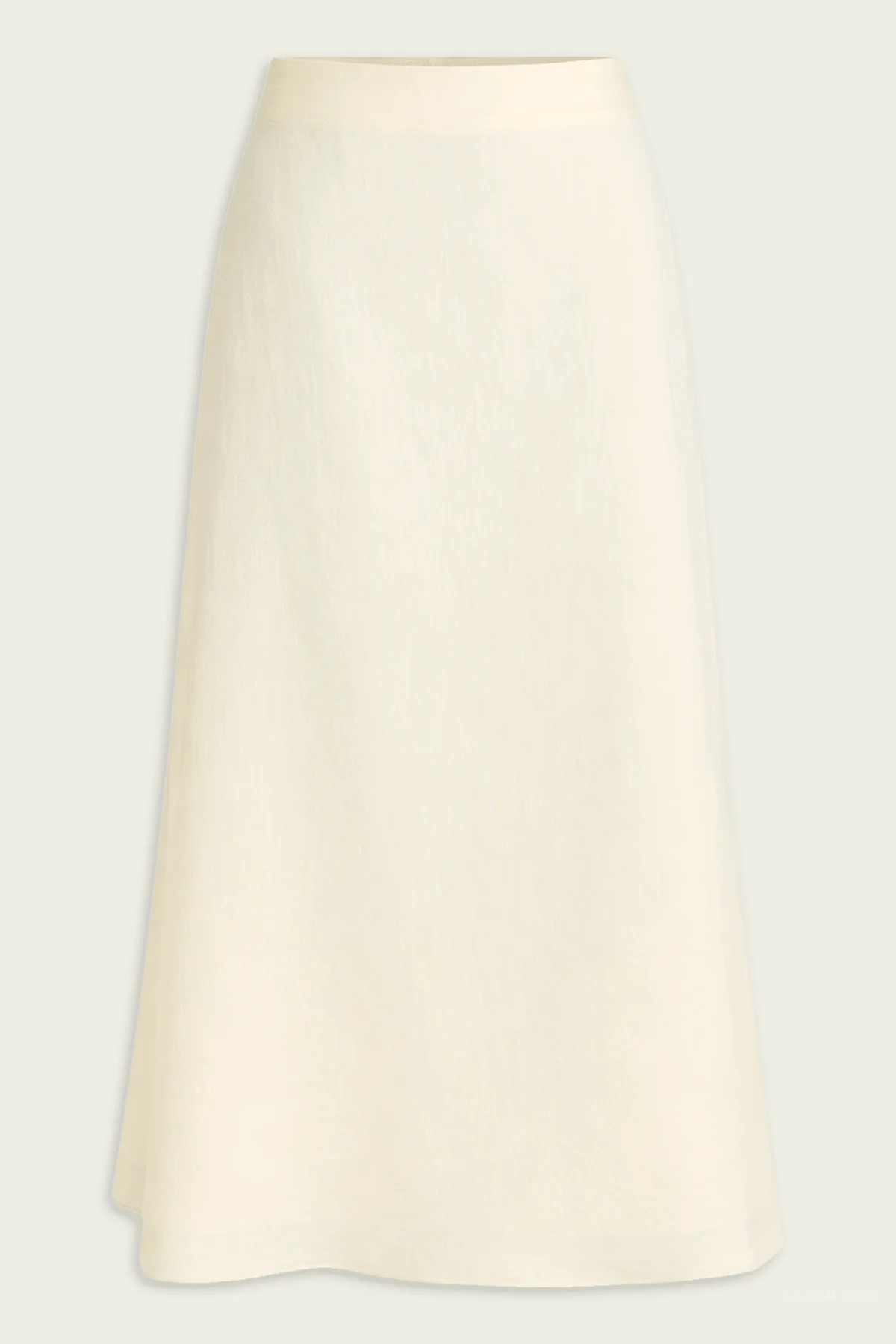 The A-Line Skirt in Glass Green