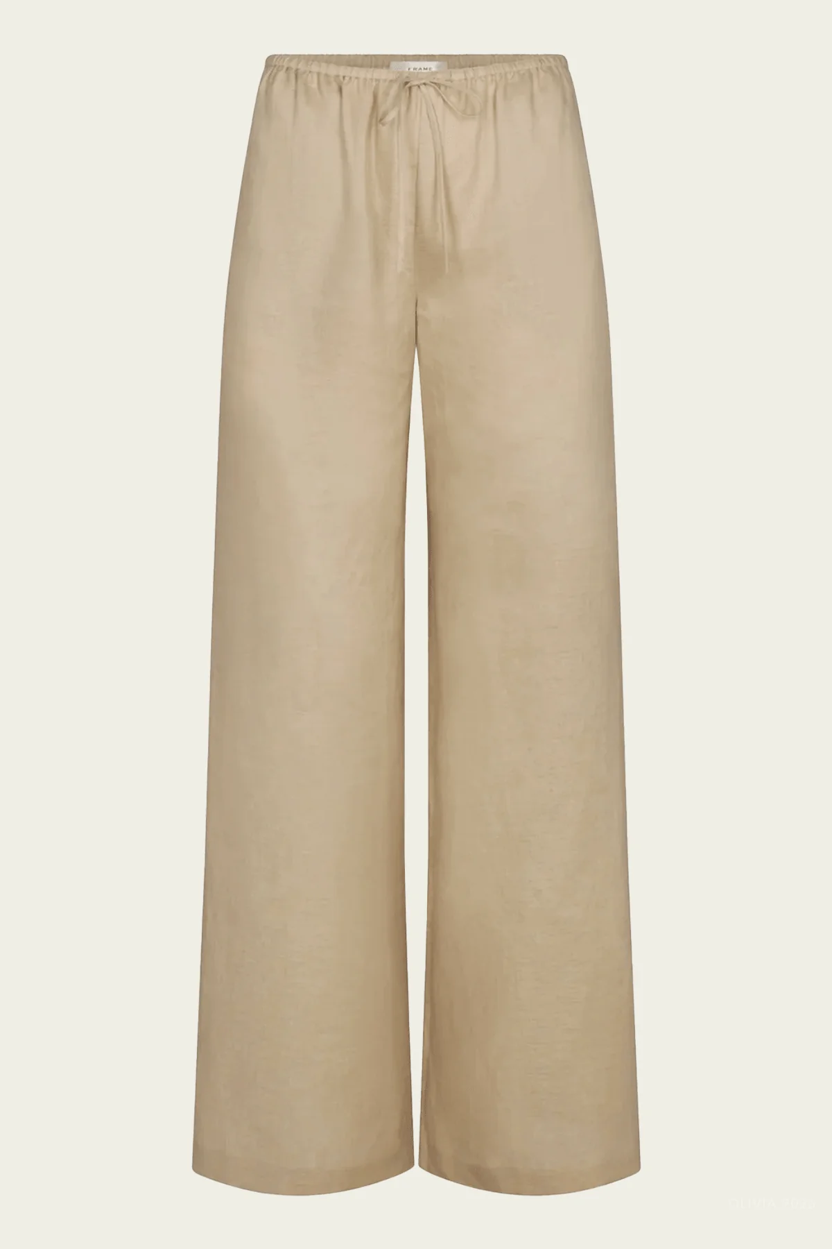 The Linen Lounge Pant in Flax