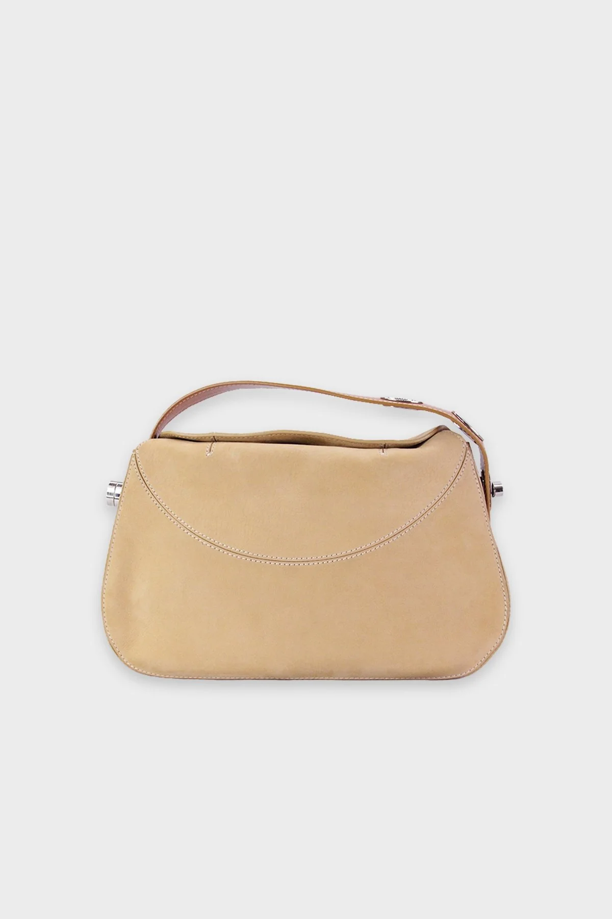 Tod's Beige Suede Handbag with Adjustable Strap - Image 3