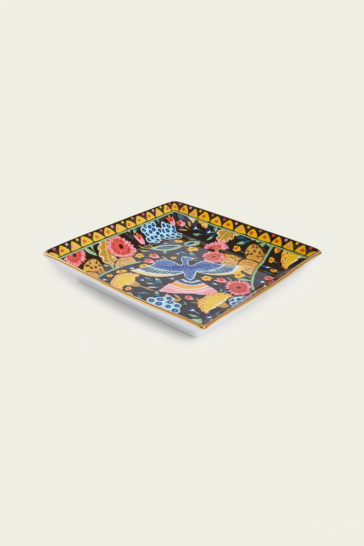 Trinket Tray in Colombo Black - Image 2