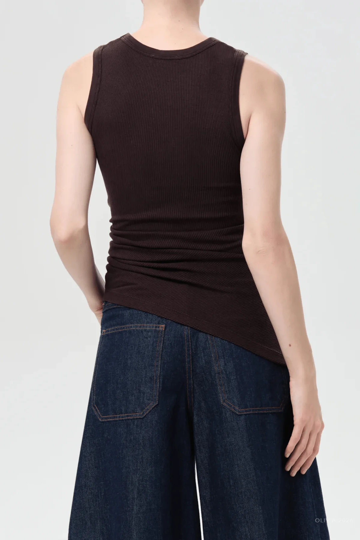 Twisted Poppy Tank in Tone - Image 3