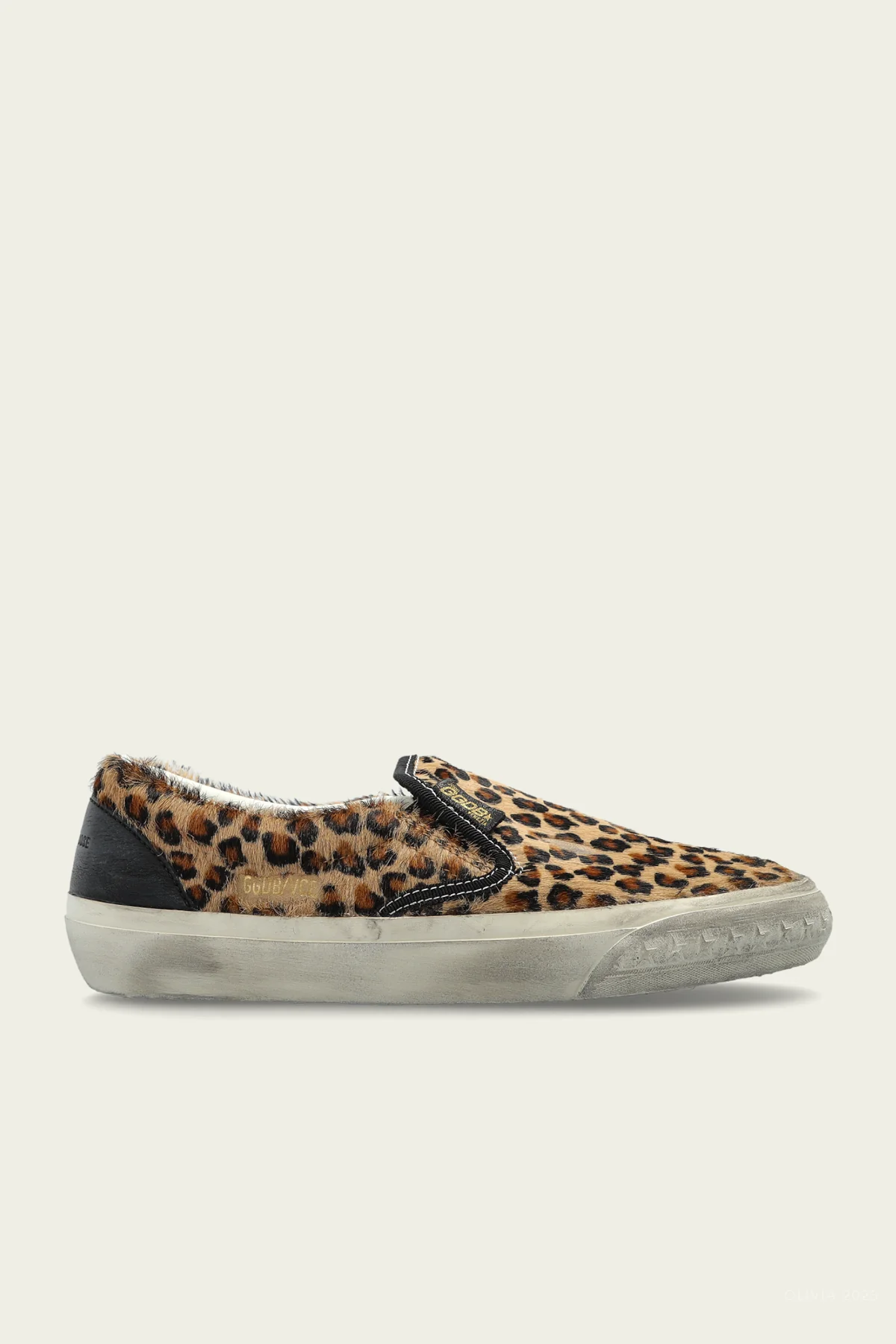 VCE Black Brown Horsy Leather Sneaker
