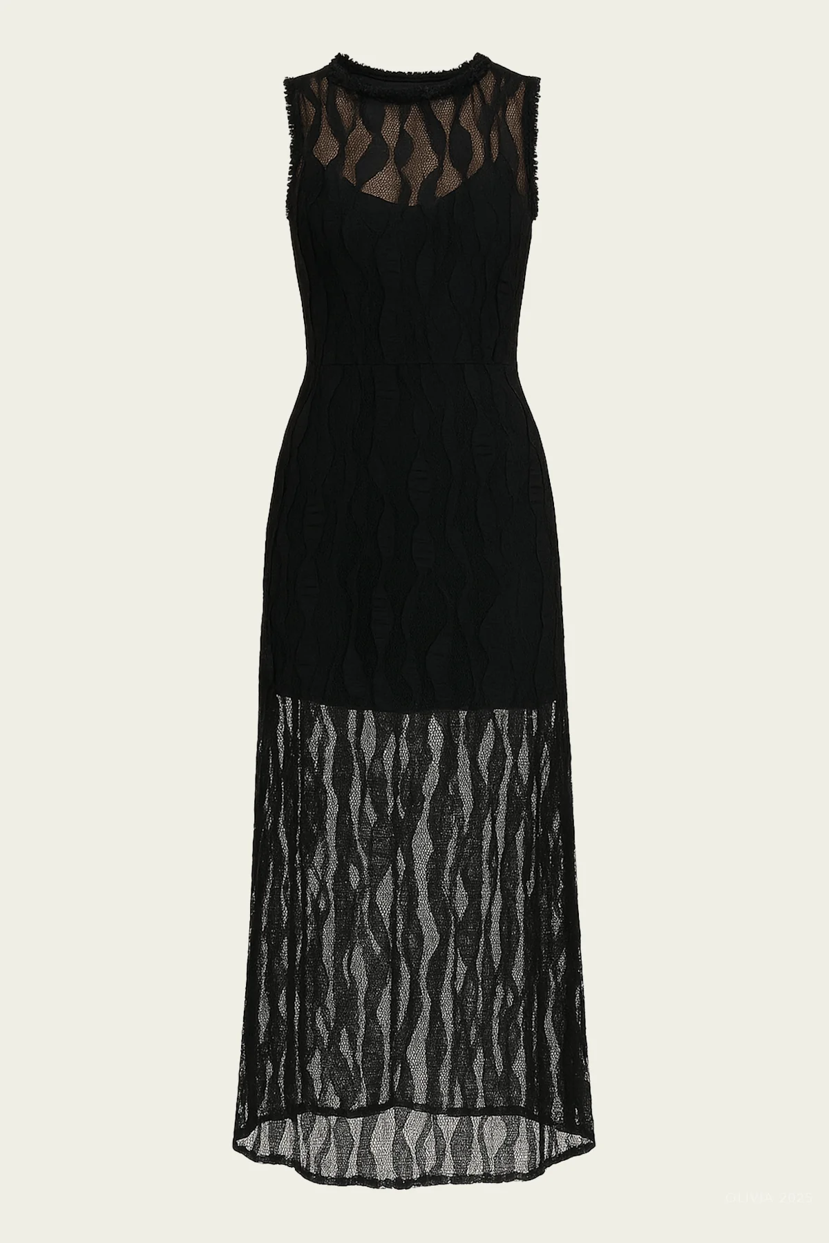 Venus Tank Dress in Noir