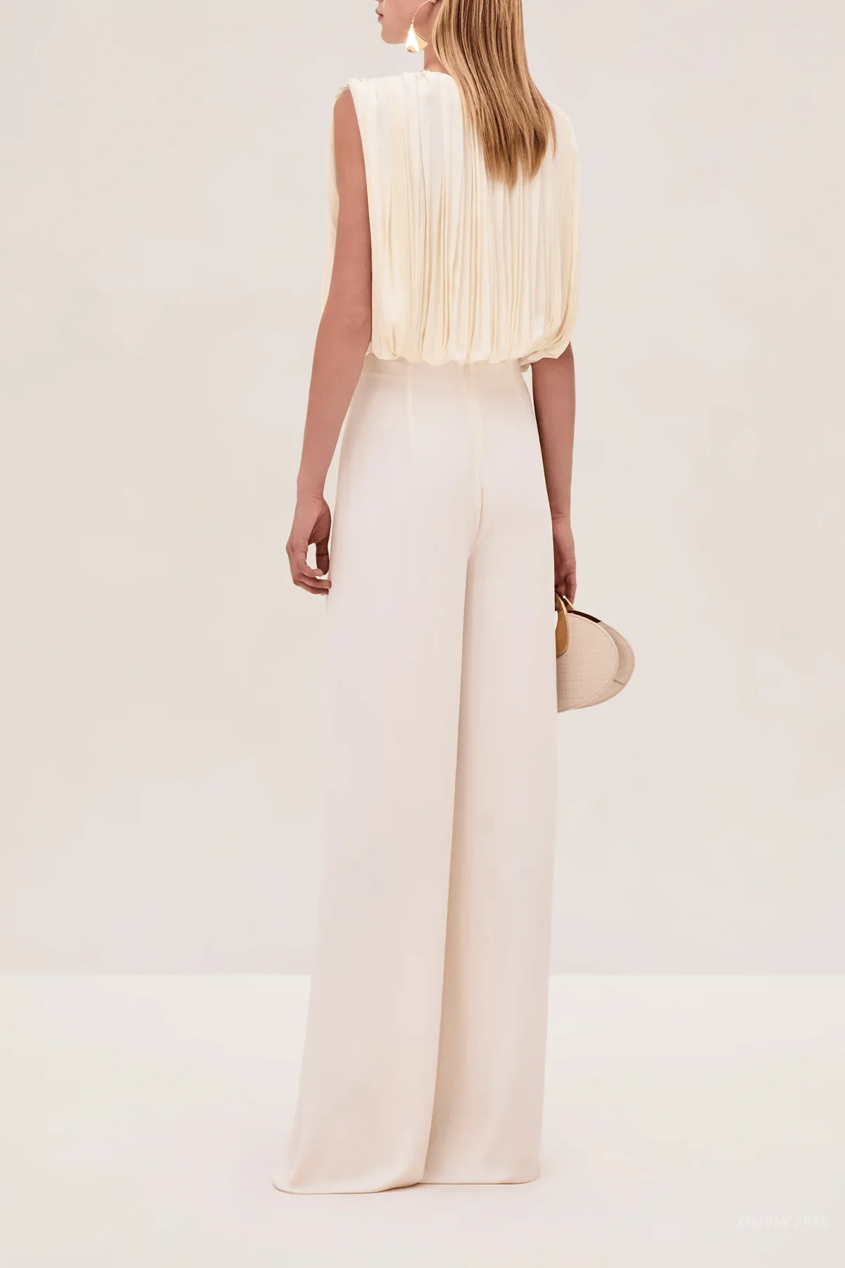 Verio Pant in Ivory - Image 3