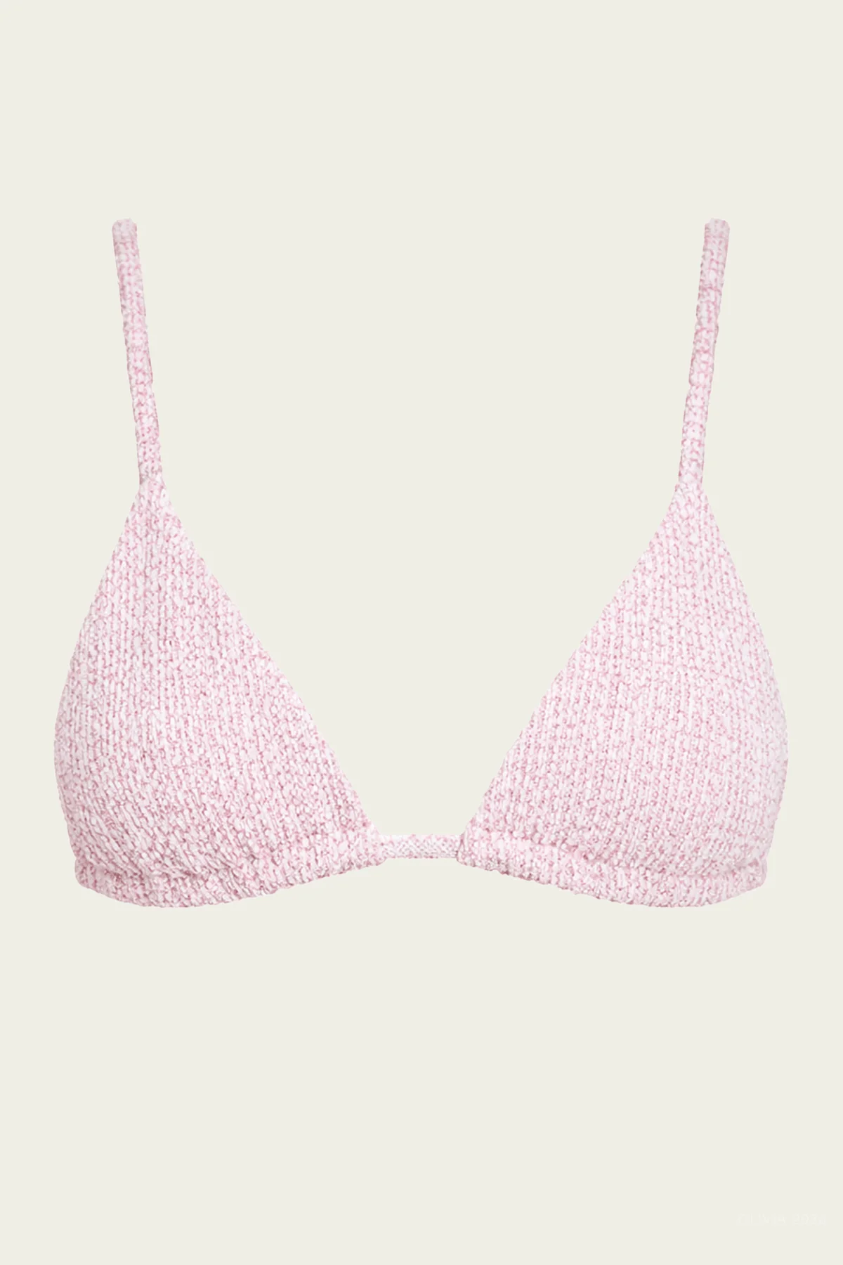 Vienna Bikini Top in Rose Cream