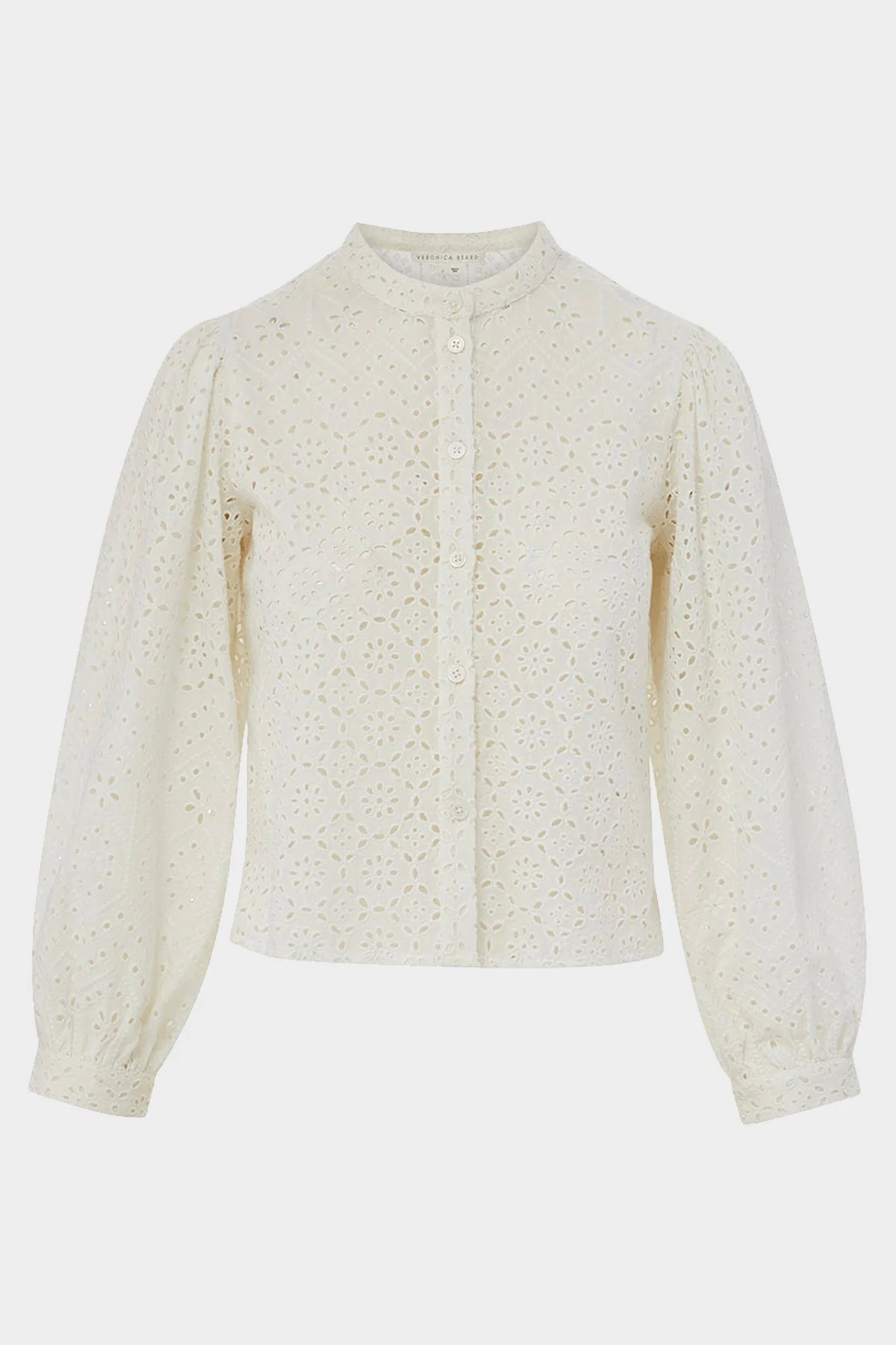 Vitale Eyelet Top in White