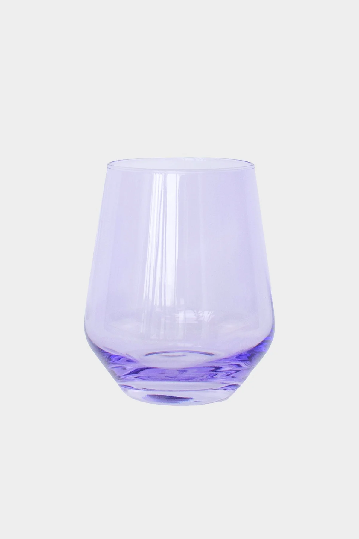 Wine Stemless Glass in Lavender - Set of 6